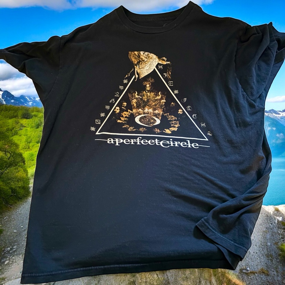 A perfect circle xxl tour shirt black
